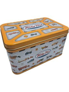 Tonka Toys Popcorn Tin Can Storage Limited Edition Lionel Toychest 1999 Series 1